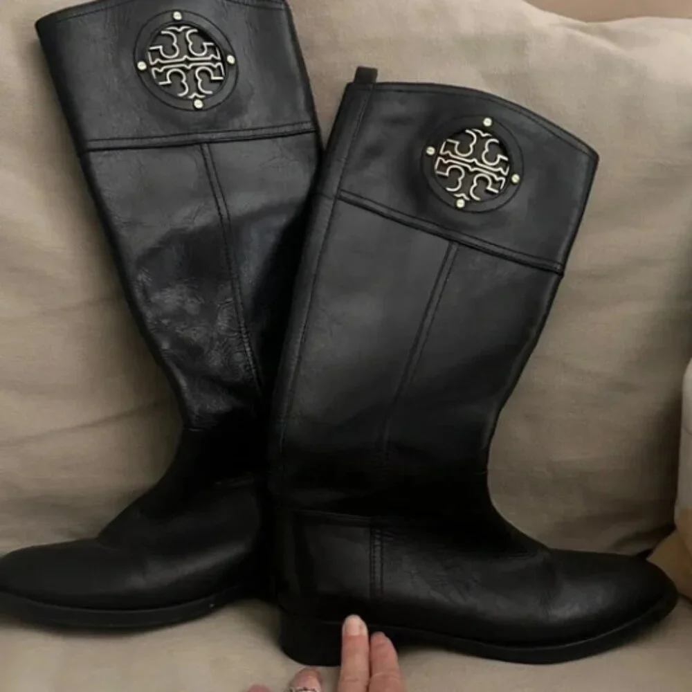 Tory Burch Black Boots - Size 6.5